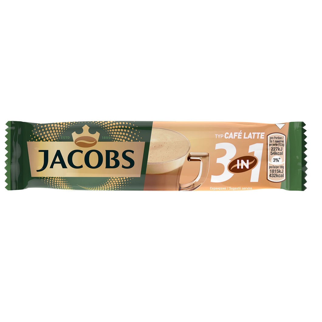 CAFEA INSTANT JACOBS 3IN1 CAFE LATTE 12.5G