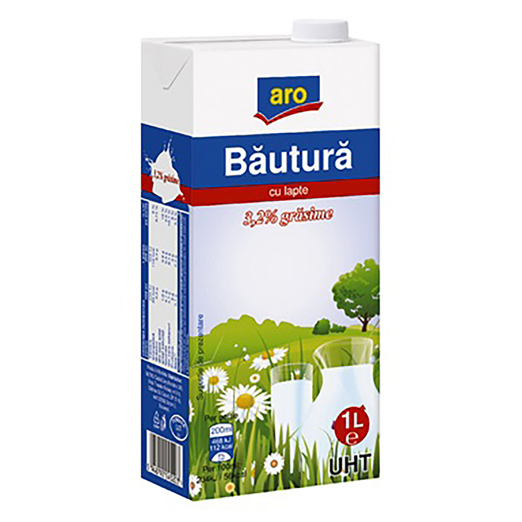 BAUTURA CU LAPTE ARO 3.2% GRASIME 1L