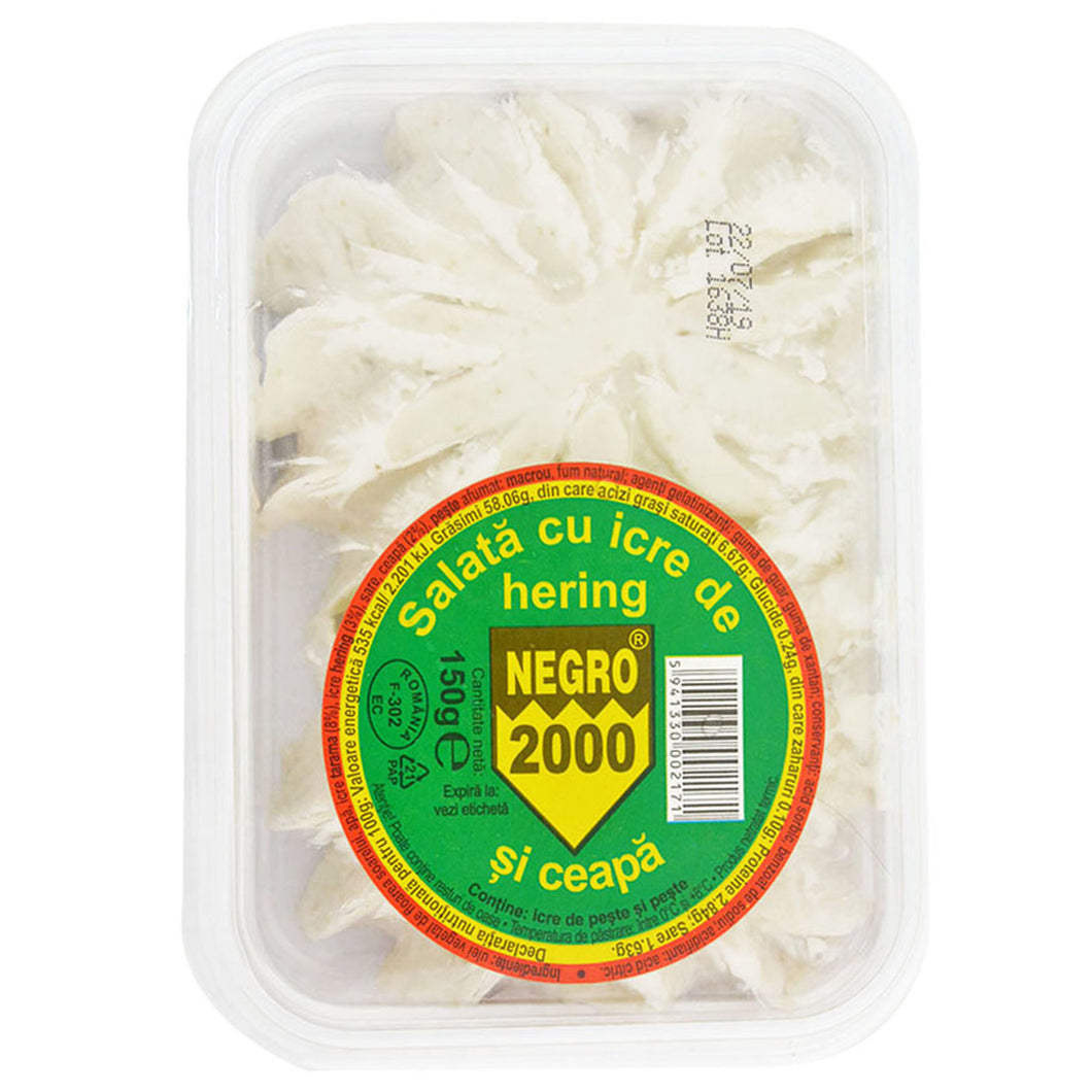 SALATA NEGRO 2000 CU ICRE DE HERING SI CEAPA 150G