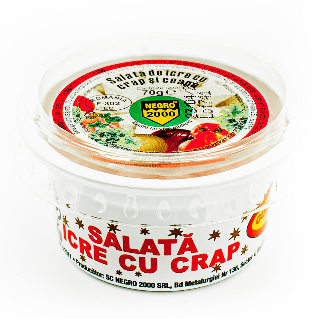 SALATA DE ICRE NEGRO 2000 70G