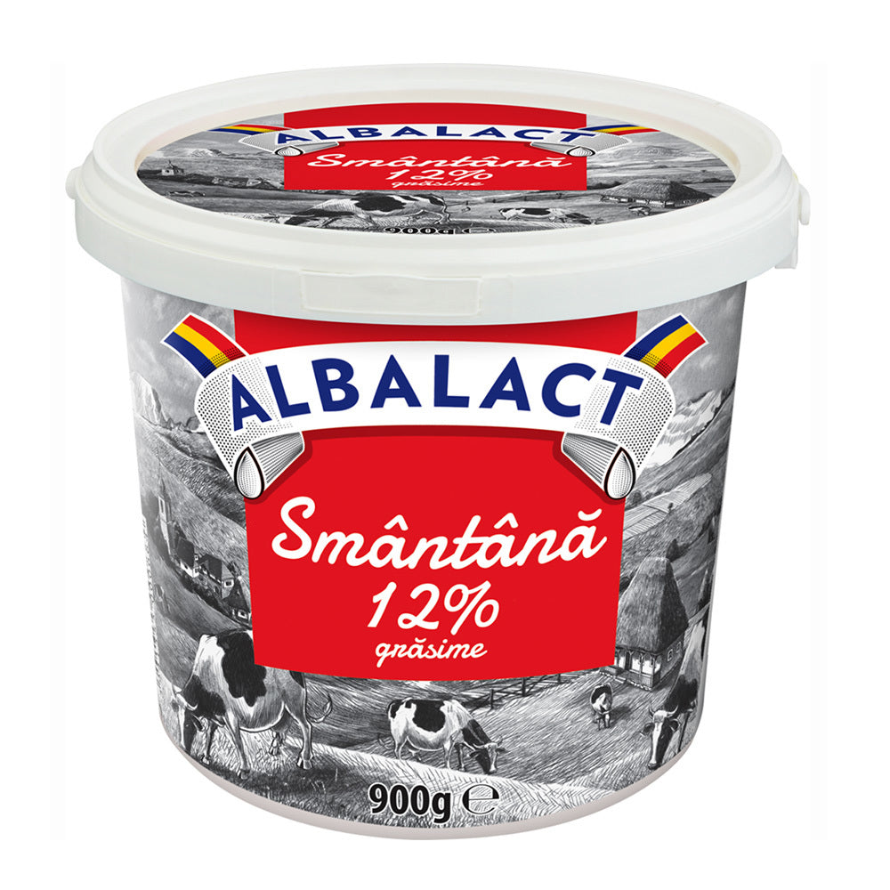 SMANTANA ALBALACT 12% GRASIME 900G