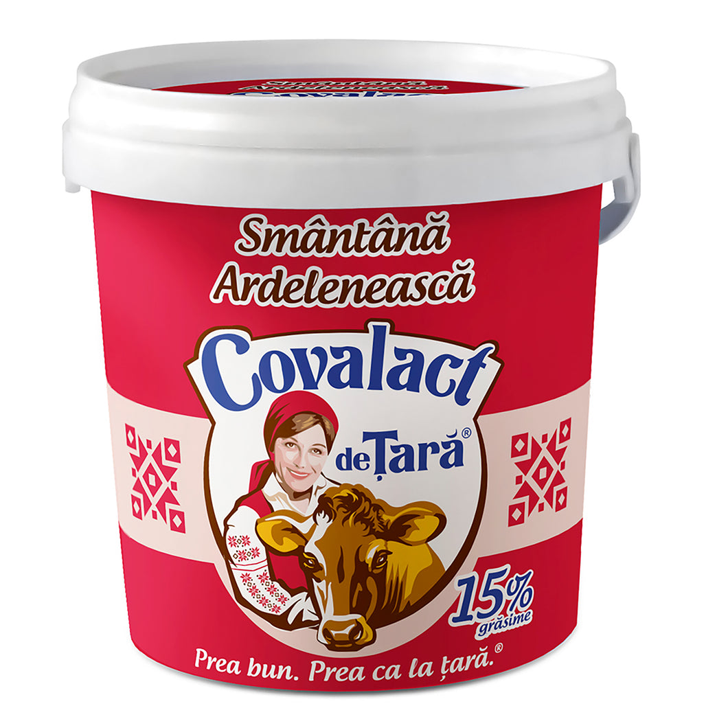 SMANTANA ARDELENEASCA COVALACT 15% GRASIME 900G