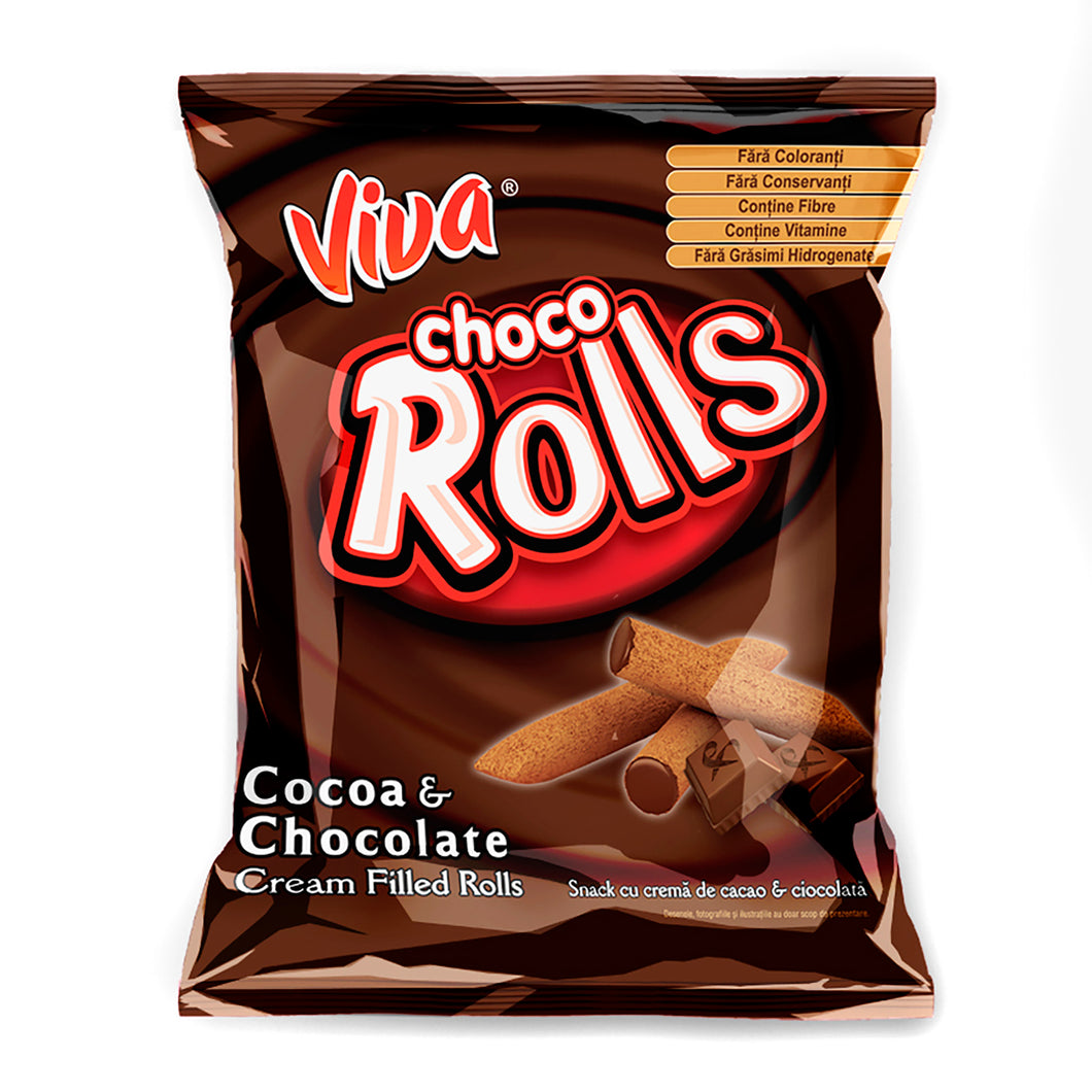 VIVA CHOCO ROLLS 100G