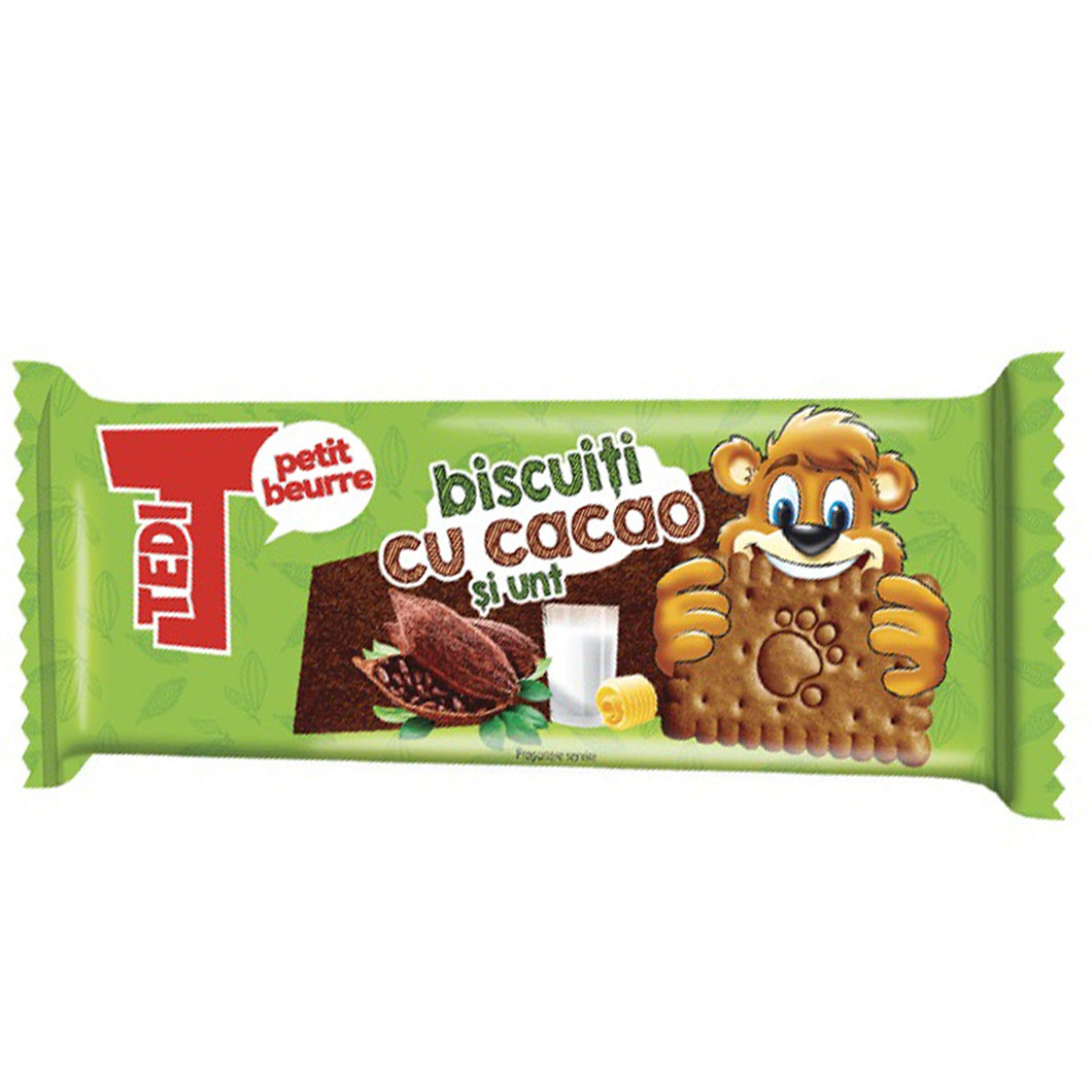 BISCUITI TEDI CACAO 50G