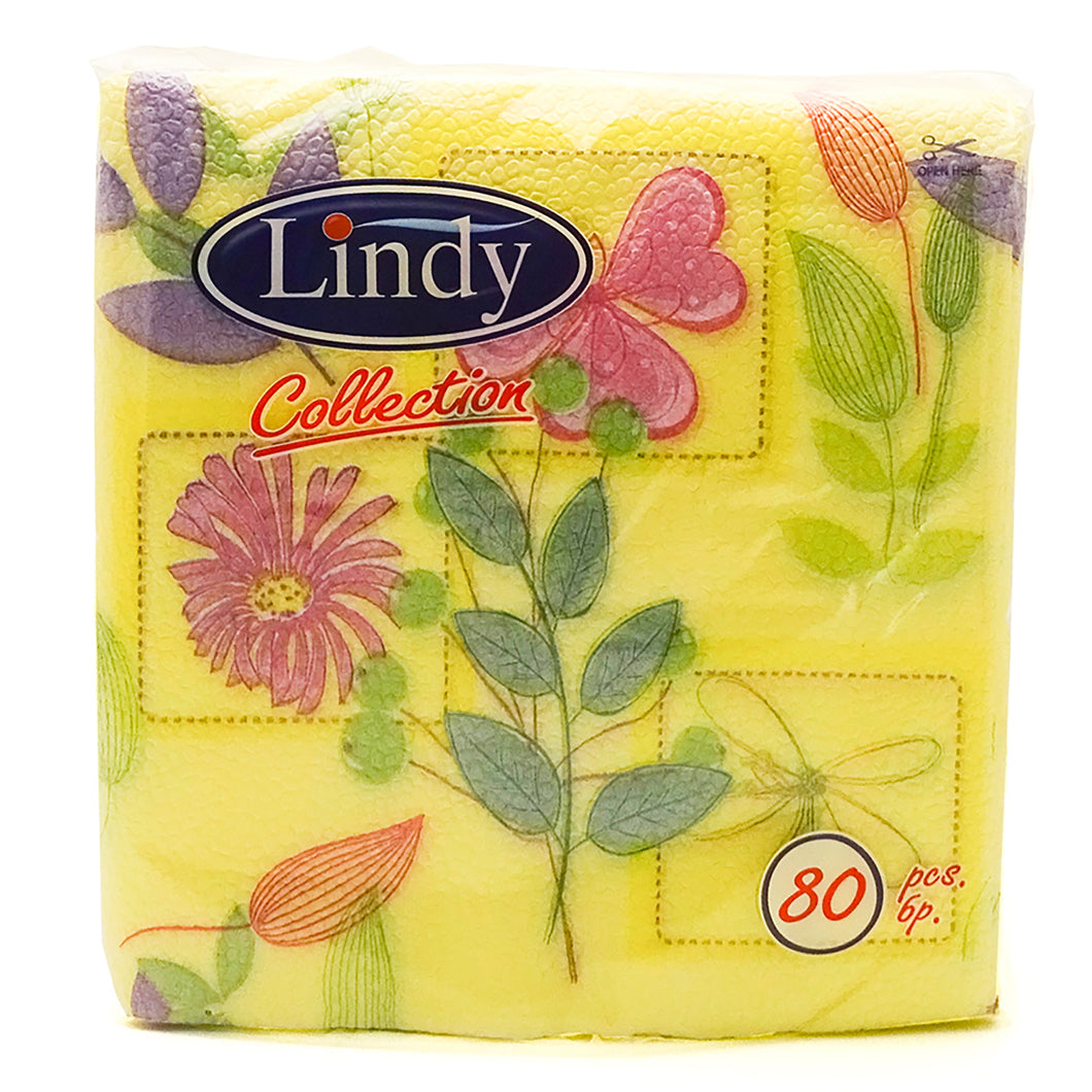 SERVETELE DE MASA LINDY 80 BUCATI 33X33